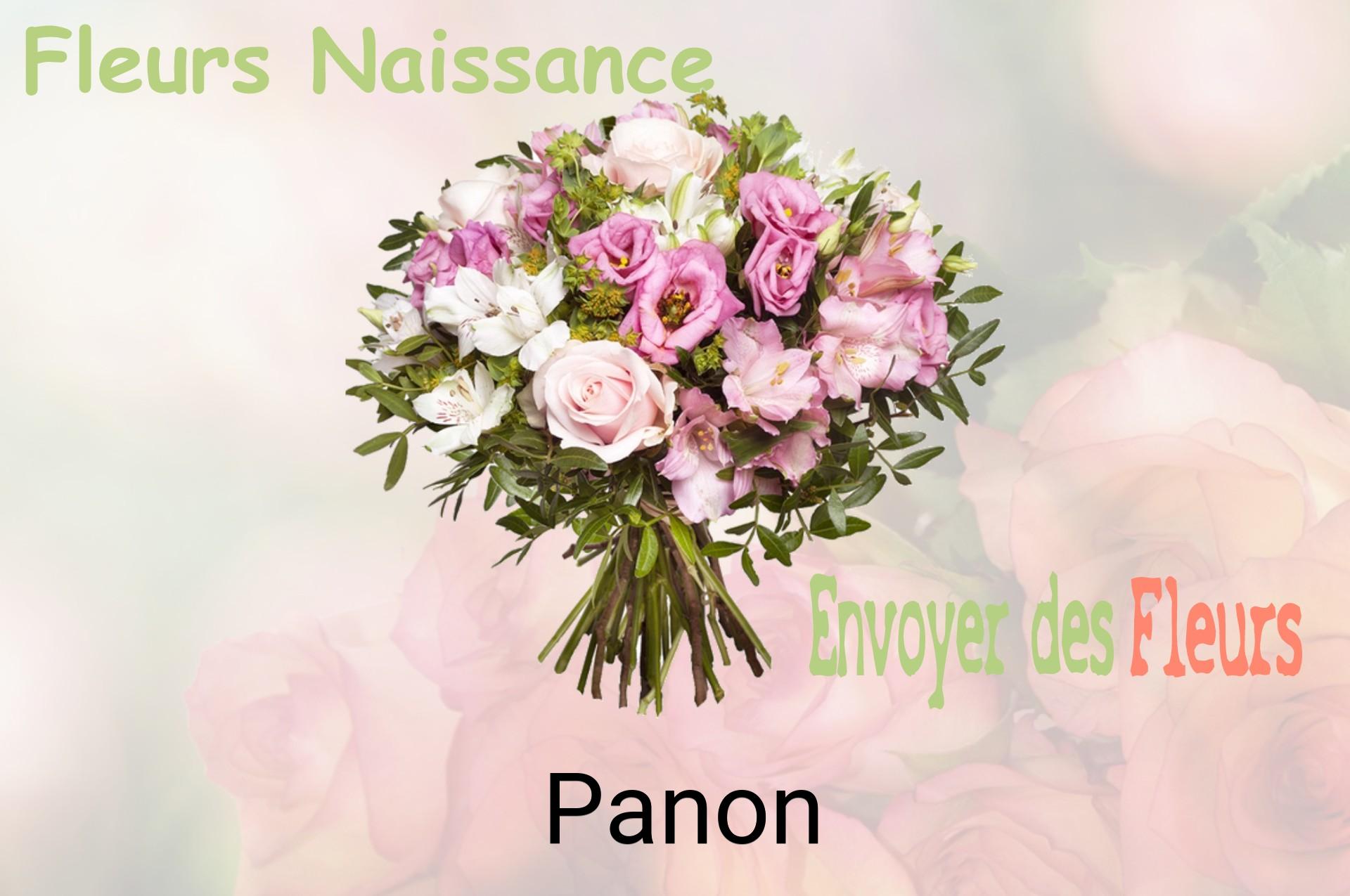 Bouquet de fleurs de naissance livré à Panon